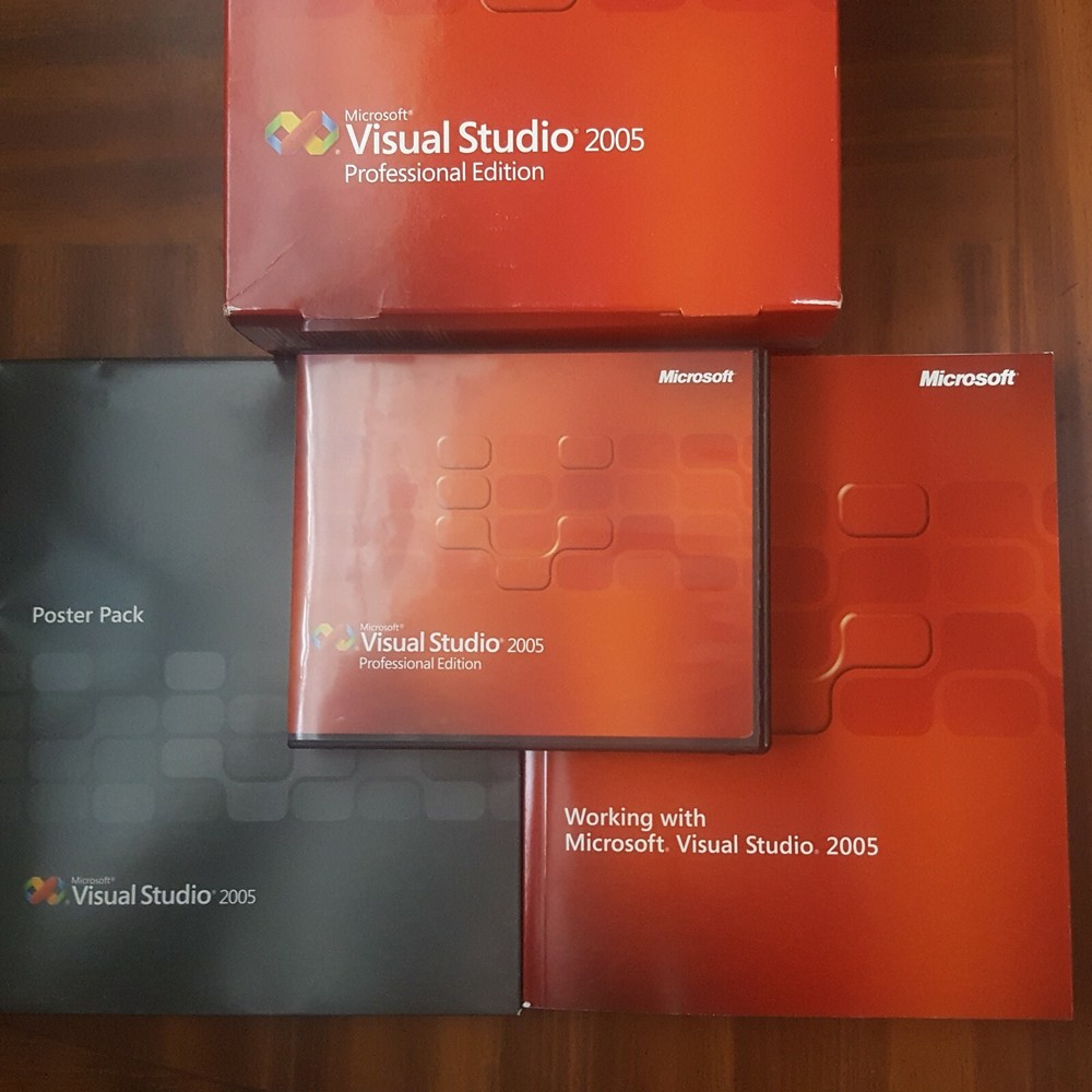 Microsoft Visual Studio 2005 Professional SQL Developer Full Version RETAIL