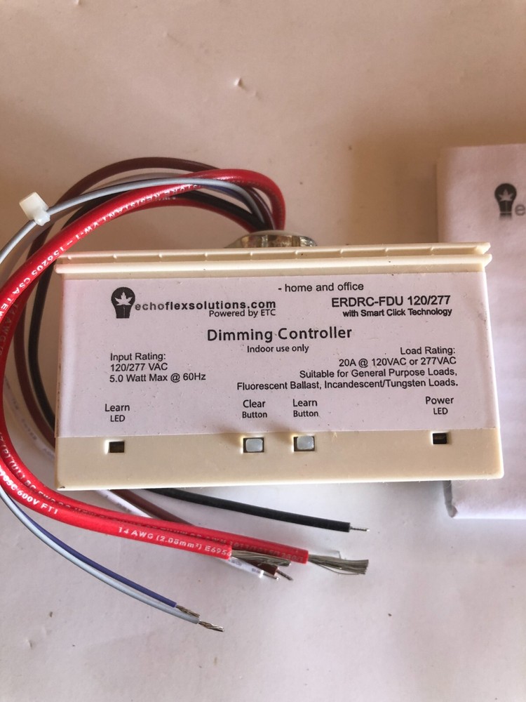 ECHOFLEX DIMMING CONTROLLER 8189A1111-X-1 ERDRC-FDU