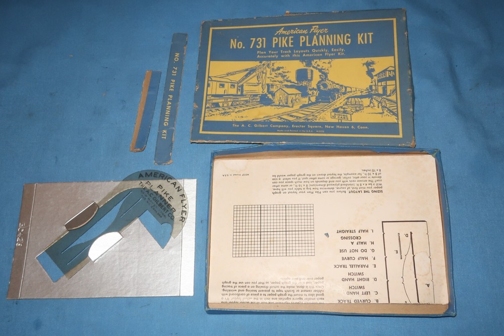 American Flyer #731 Pike Planning Kit