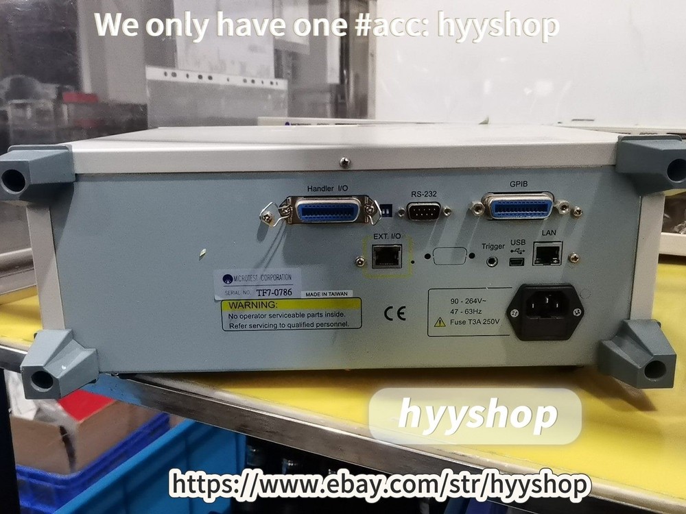 1PCS MICROTEST 6020 Precision Impedance Analyzer /hyy