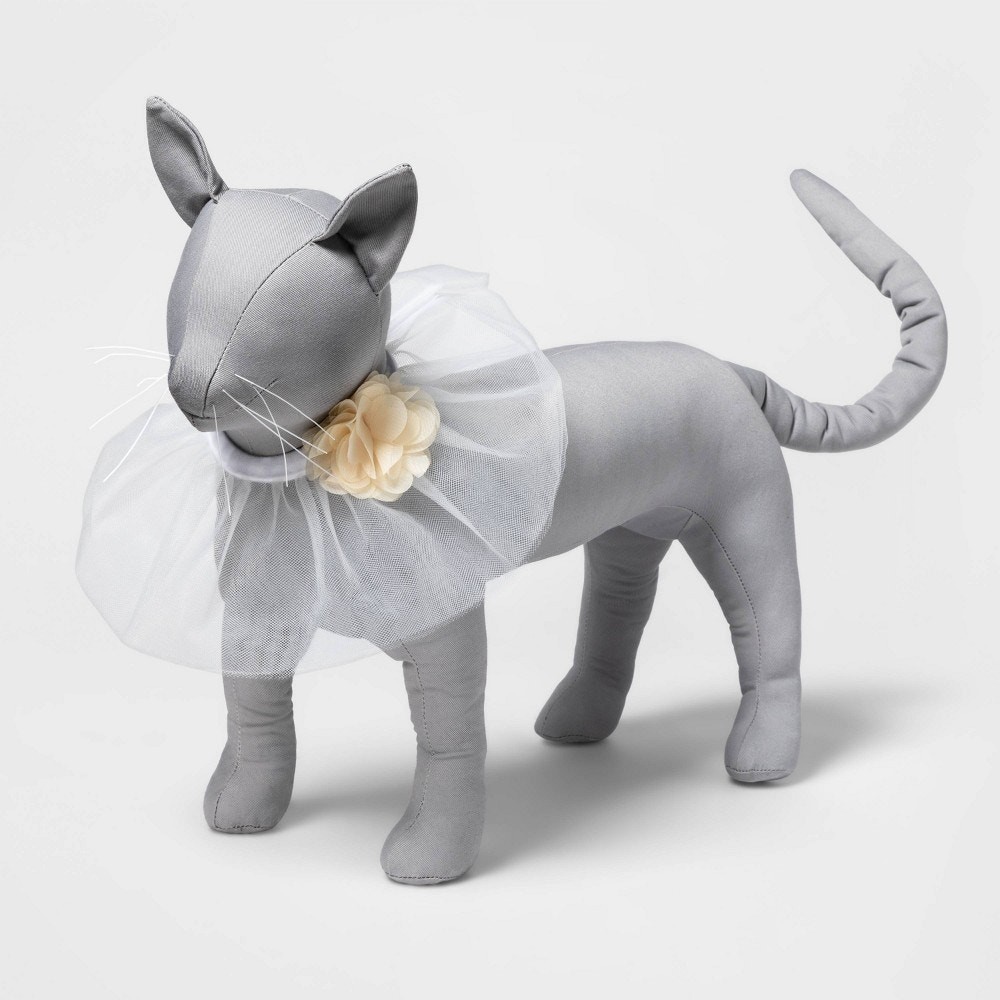 Wedding Collection Cat Collar Ruff White - Boots & Barkley