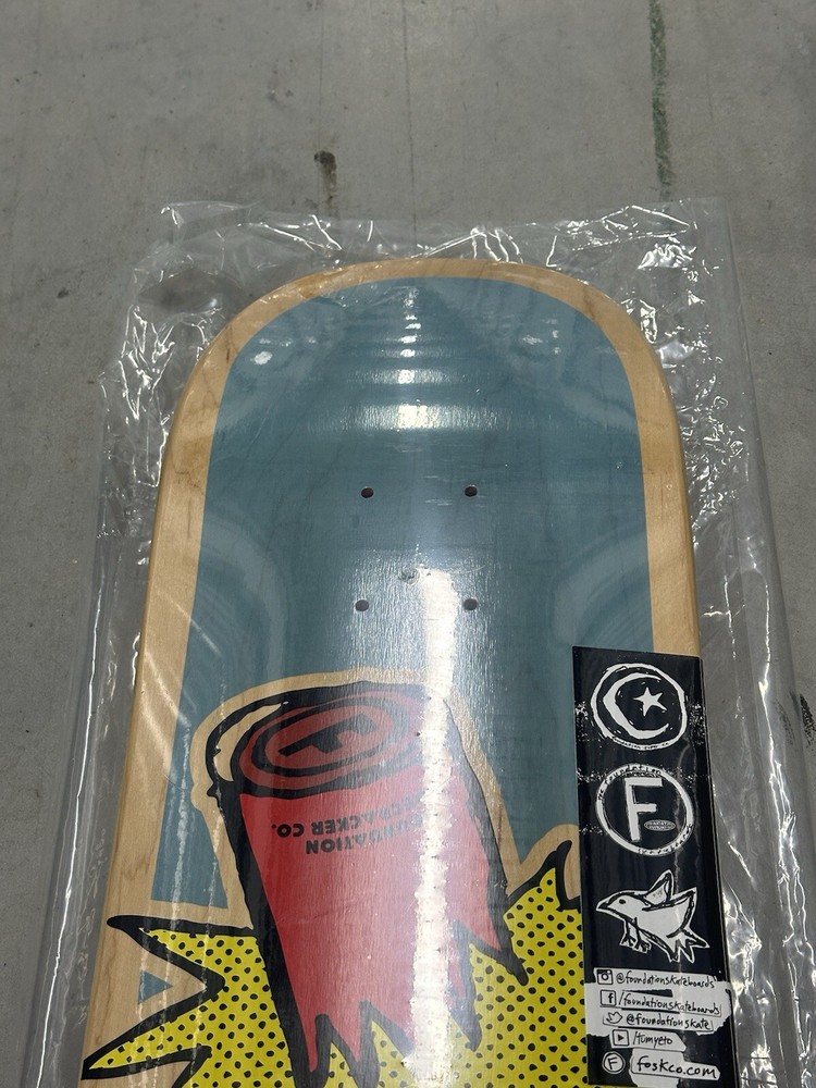 Foundation Firecracker Skate Deck