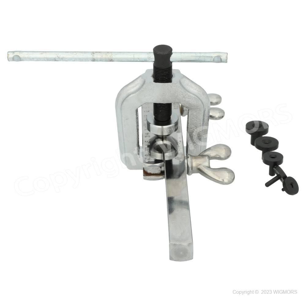 Instrument for profiling Cu/Al Imperial 93-FB wire ends