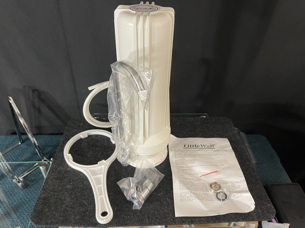 iSpring CT10-W Countertop Water Filter 7 Multi-Layer Faucet Water Filter System