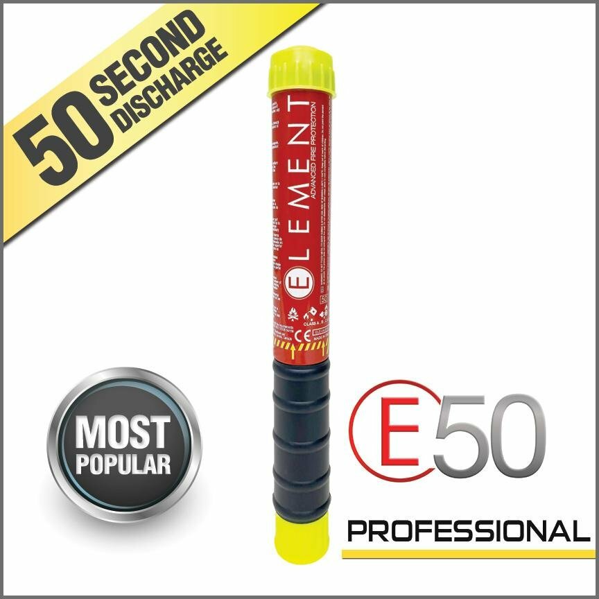 Element 40050 E50 50-Second, Maintenance-Free Fire Extinguisher
