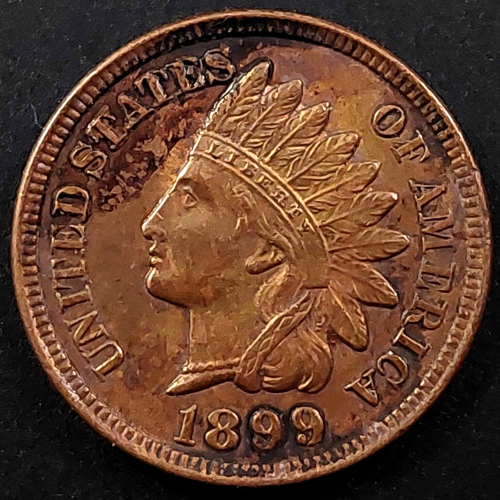 1899 Indian Head Cent! Sharp details!