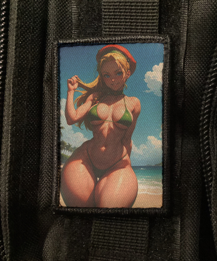 Killer Teddy Bear Patch Horror Morale Tactical Hook [sub]