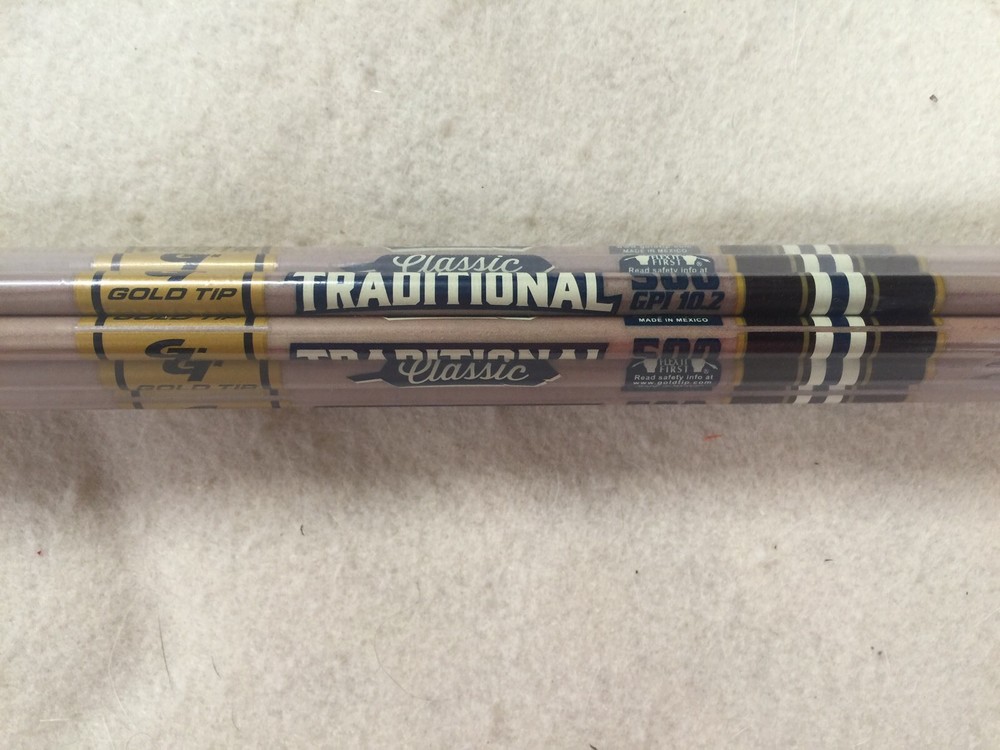 Gold Tip Traditional Classic Hunter 1/2 Dozen With 74gr Insert