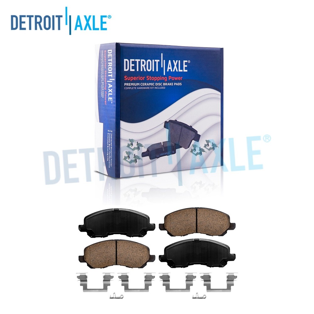 Front Ceramic Brake Pads for 200 Caliber Avenger Stratus Patriot Compass Eclipse