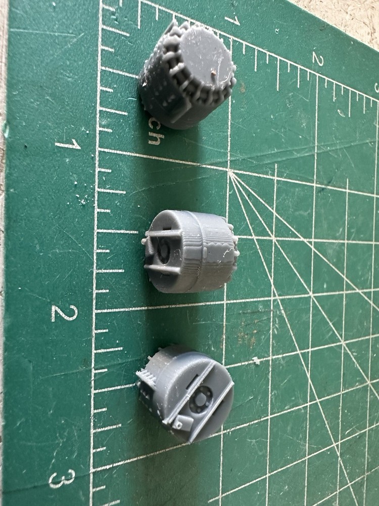 HO Scale Generator Prime mover D12 Generator 3pk