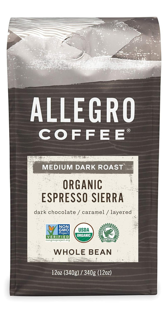 Organic Espresso Sierra Whole Bean Coffee, 12 Oz