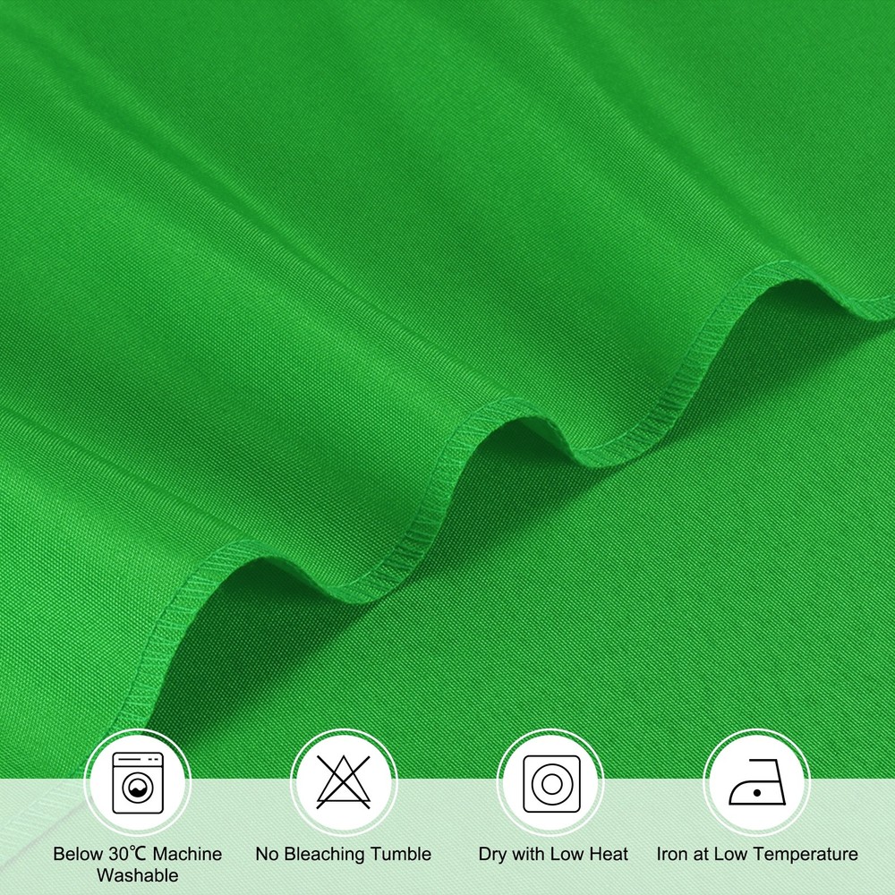 150x300cm Rectangle Tablecloth, Thickened Polyester Table Cloth Emerald Green