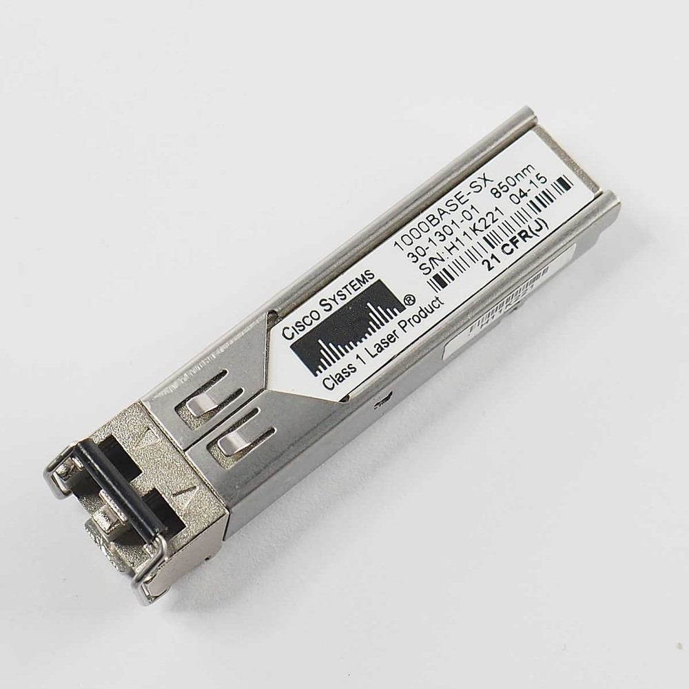 CISCO 1000BASE-SX 30-1301-01 850nm SFP Transceiver Module