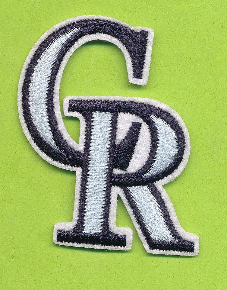 Embroidered Iron On Patch ~ Colorado Rockies