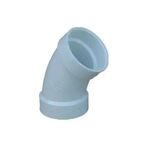 TIGRE 321-3403 45 Elbow 3" PVC Hub NSF Certified