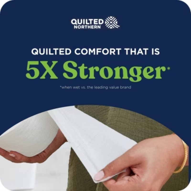 Ultra Soft Strong Toilet Papers - 12 Mega Rolls