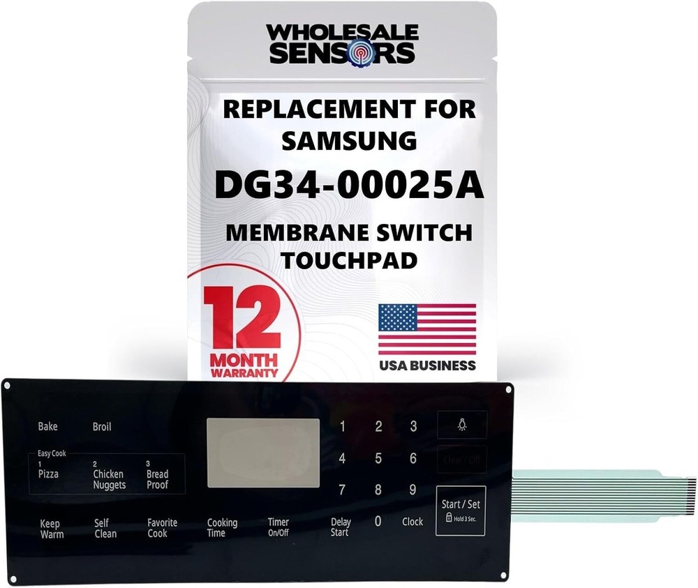 Replacement for Samsung DG34-00025A Membrane Switch Touchpad