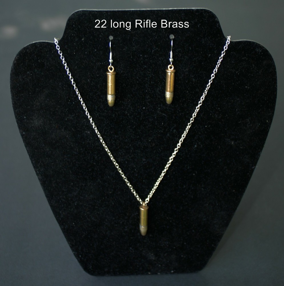 handcrafted small caliber bullet jewelry