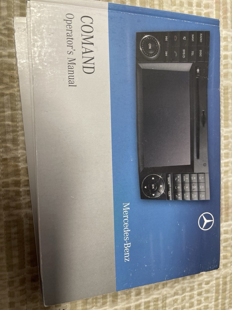 mercedes benze 2009 E Class Owners manual