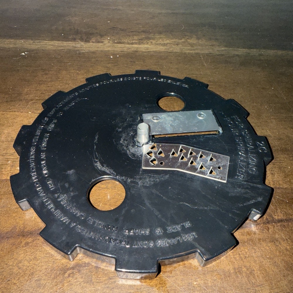 Magic Veggie Bullet VB-101 Inner Spiralizer Blade Disc 2C Replacement Part Disk