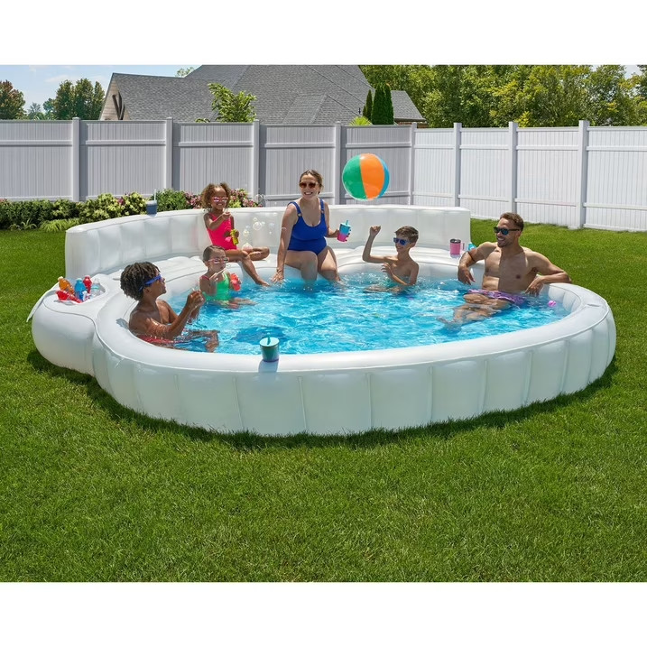 OVERSIZED INFLATABLE SOFA White