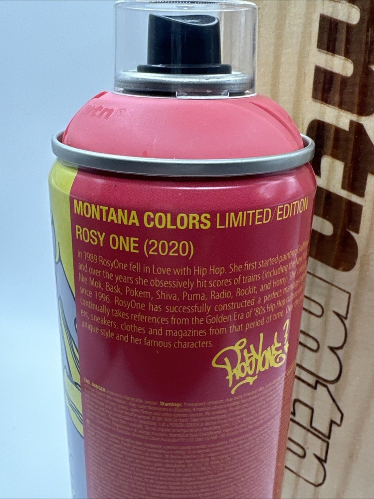 Mtn Rosy Can Ltd Edition Spray Graffiti