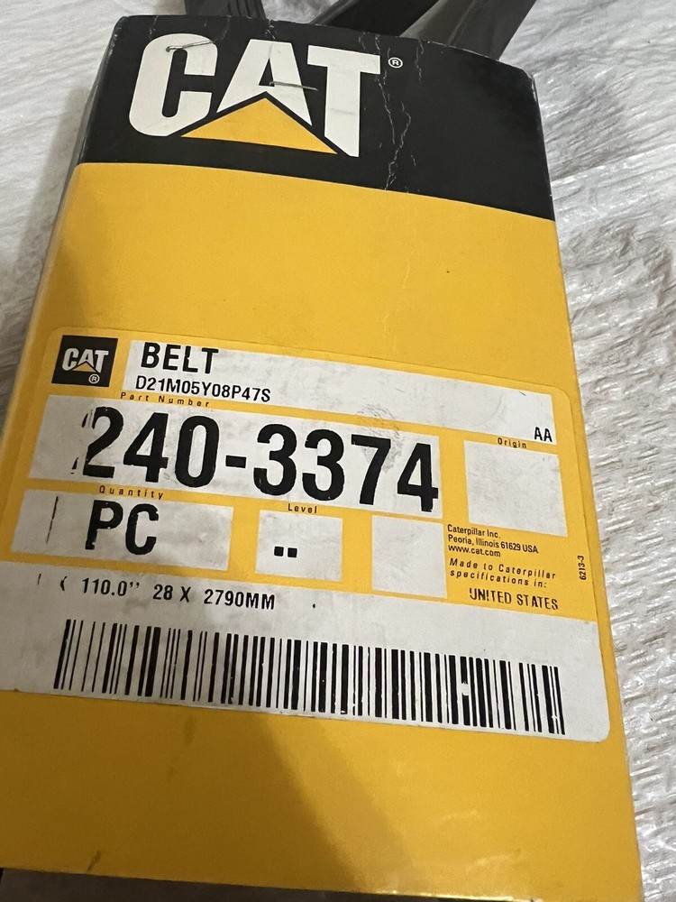 Caterpillar Cat 240 3374 Belt New