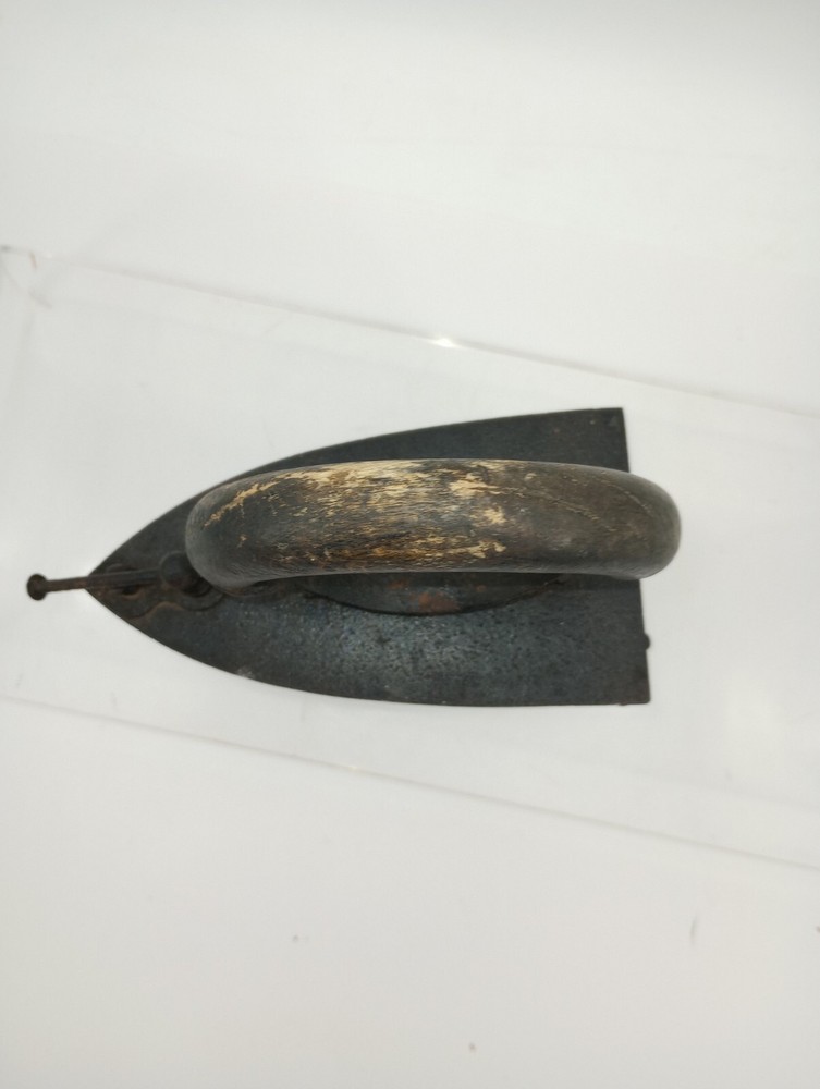 Antique Cast Sad Iron Coal Fired Clothes Press Iron