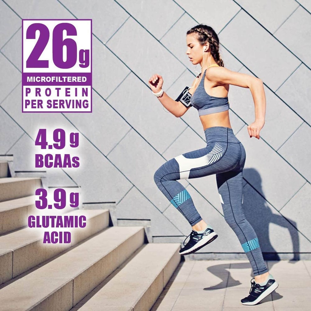 Bluebonnet Whey Protein Isolate Powder Original 2.2 lbs