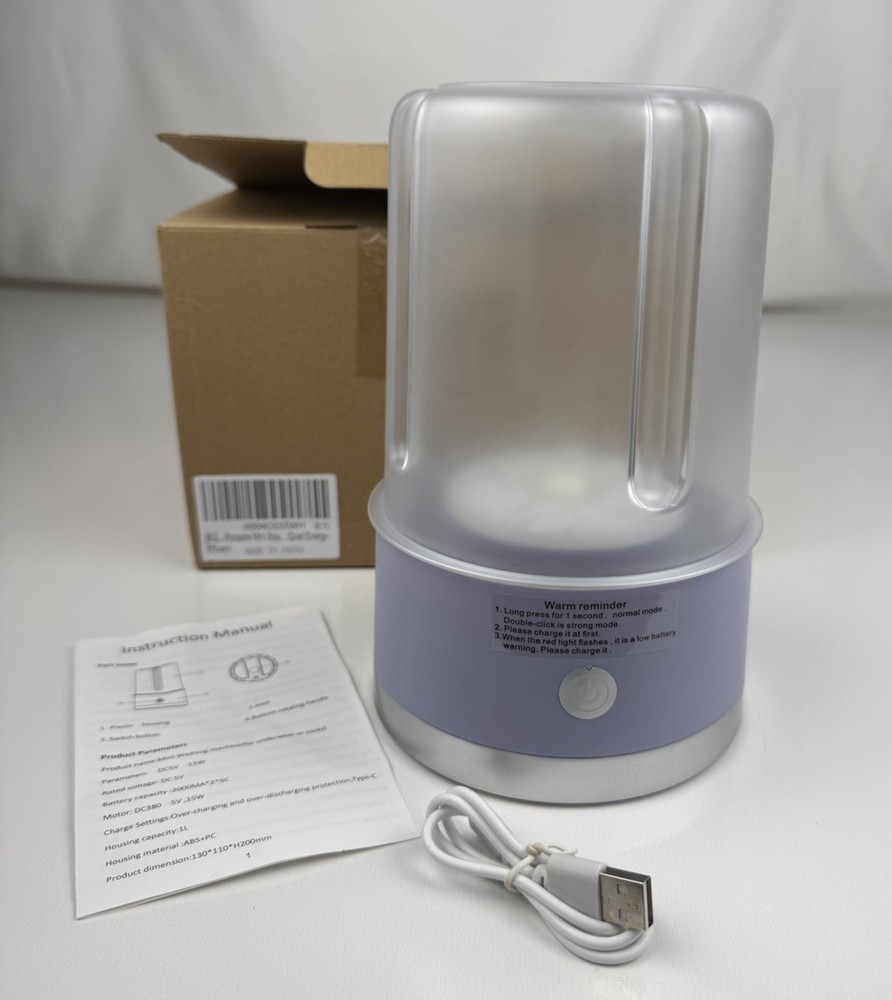 Portable Drum Clean Mini Washing Machine - Top Load, Lightweight