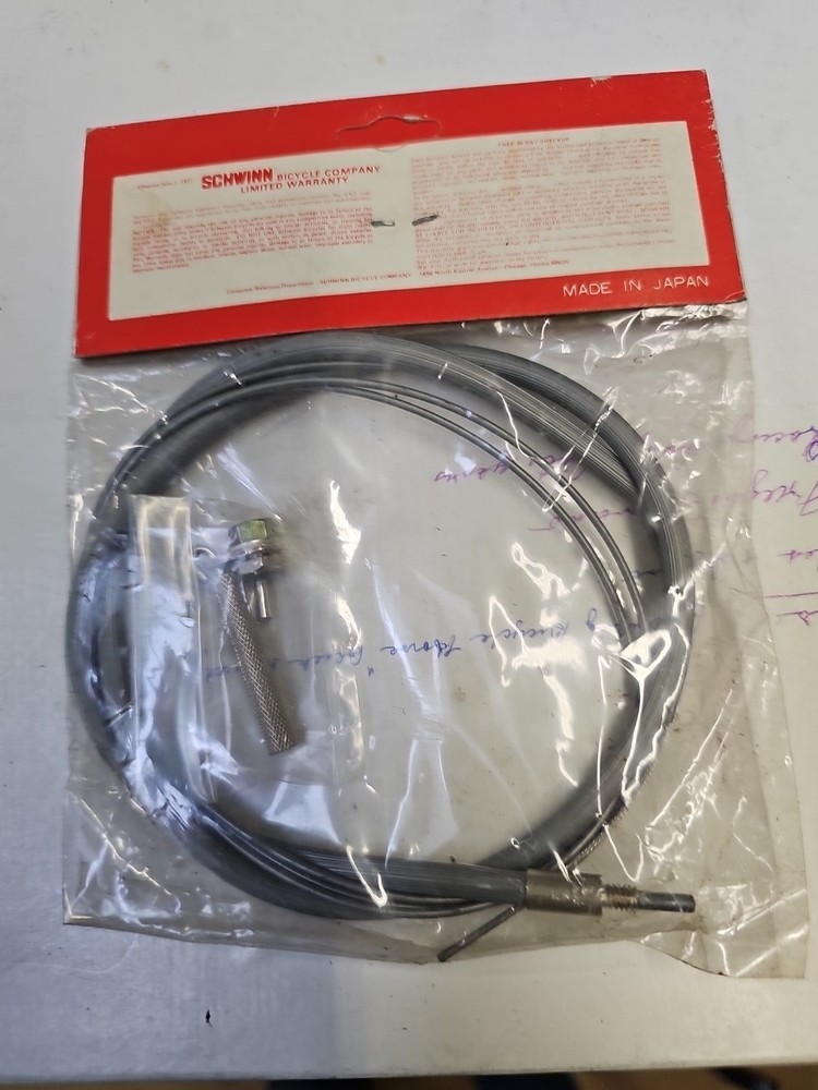 NOS Schwinn Approved Universal Trigger Control Cable With Anchorage
