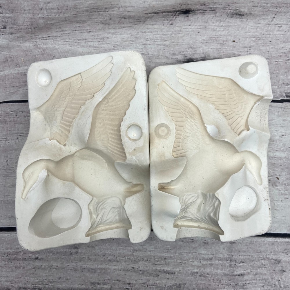 Vintage 1963 Duncan Ceramic Slip Casting Mold Flying Duck #77