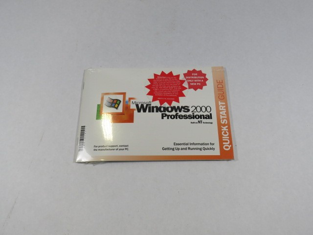 Windows 2000 Professional Operating System Software ! NEW !