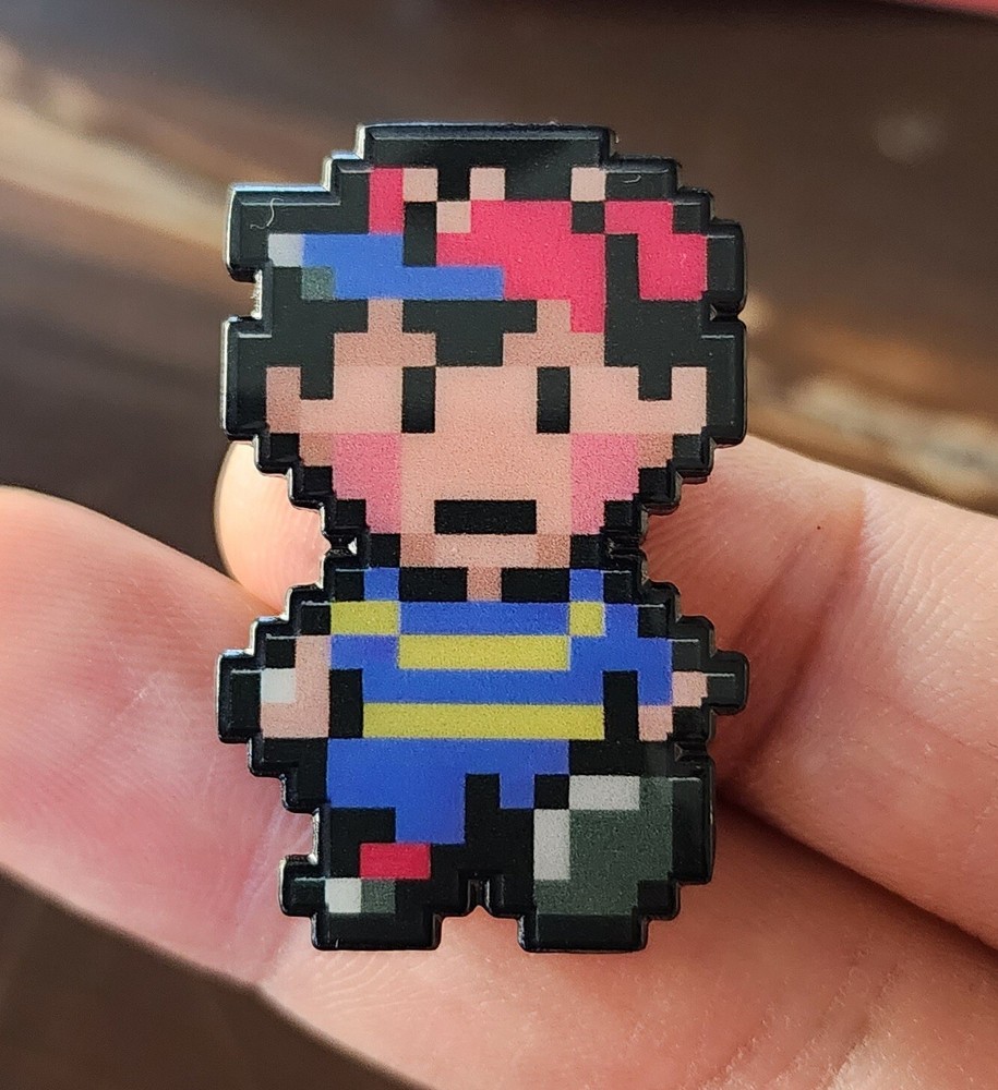 Ness Earthbound Pin