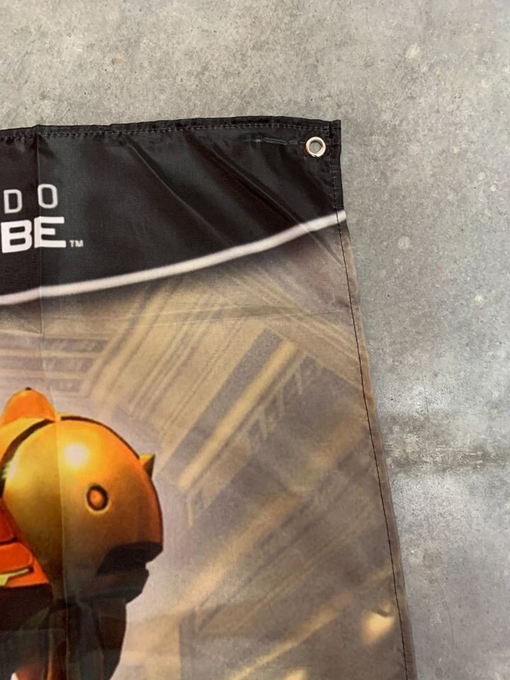 Metroid Prime Custom Wall Flag Banner Tapestry 2 x 3 Ft, Gamecube