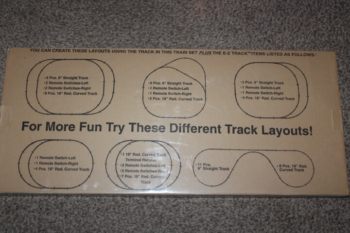 Vintage Bachmann HO Scale GALAXY Train Set E-Z Track System SEALED