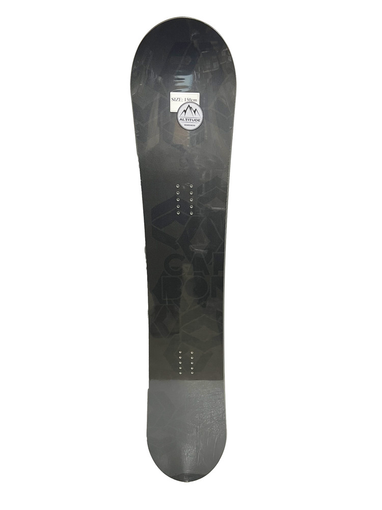 FTWO "BLACK DECK" ALL-MOUNTAIN SNOWBOARD - 150CM/58.5" LONG