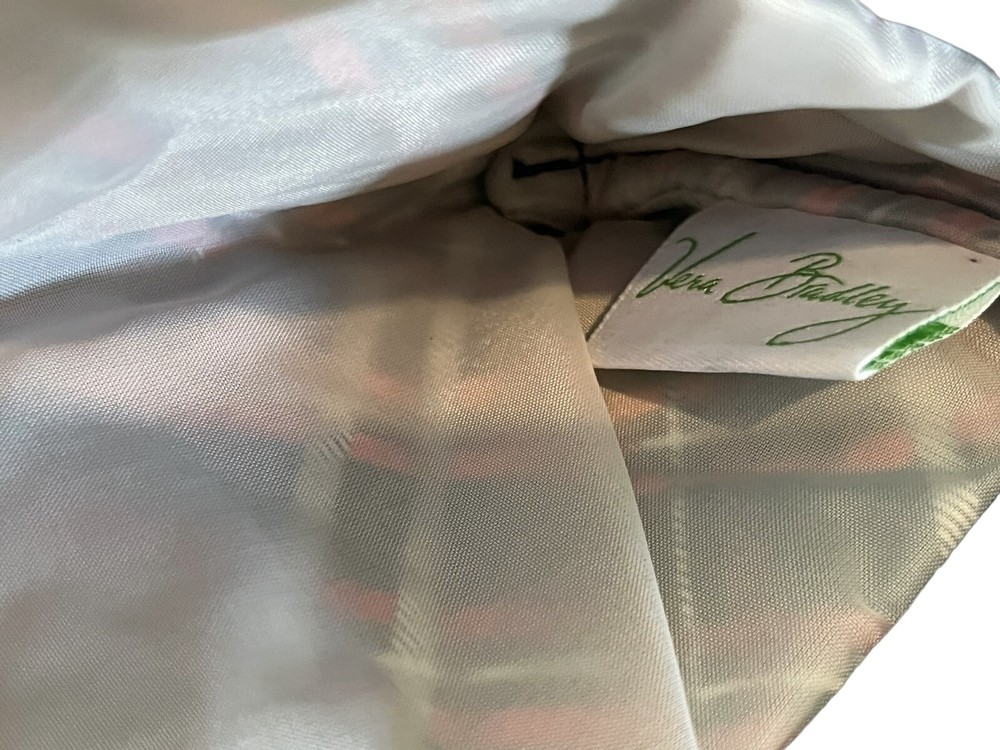 Vera Bradley Cosmetic Case Red Black EUC