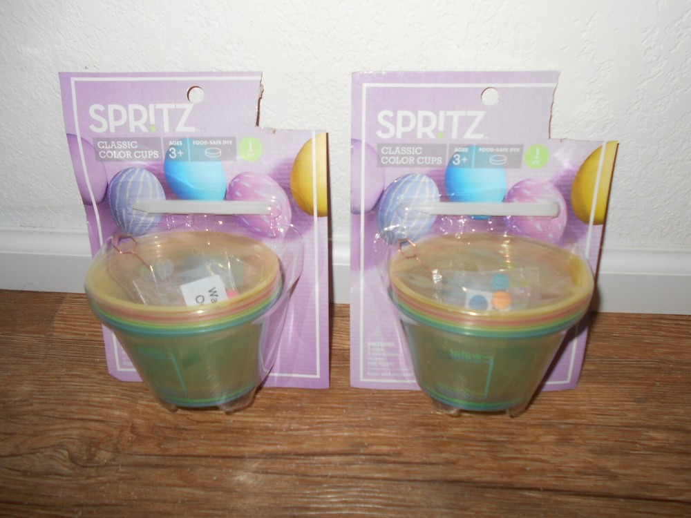 Spritz Two Packs Of 5 Easter Dye Cups