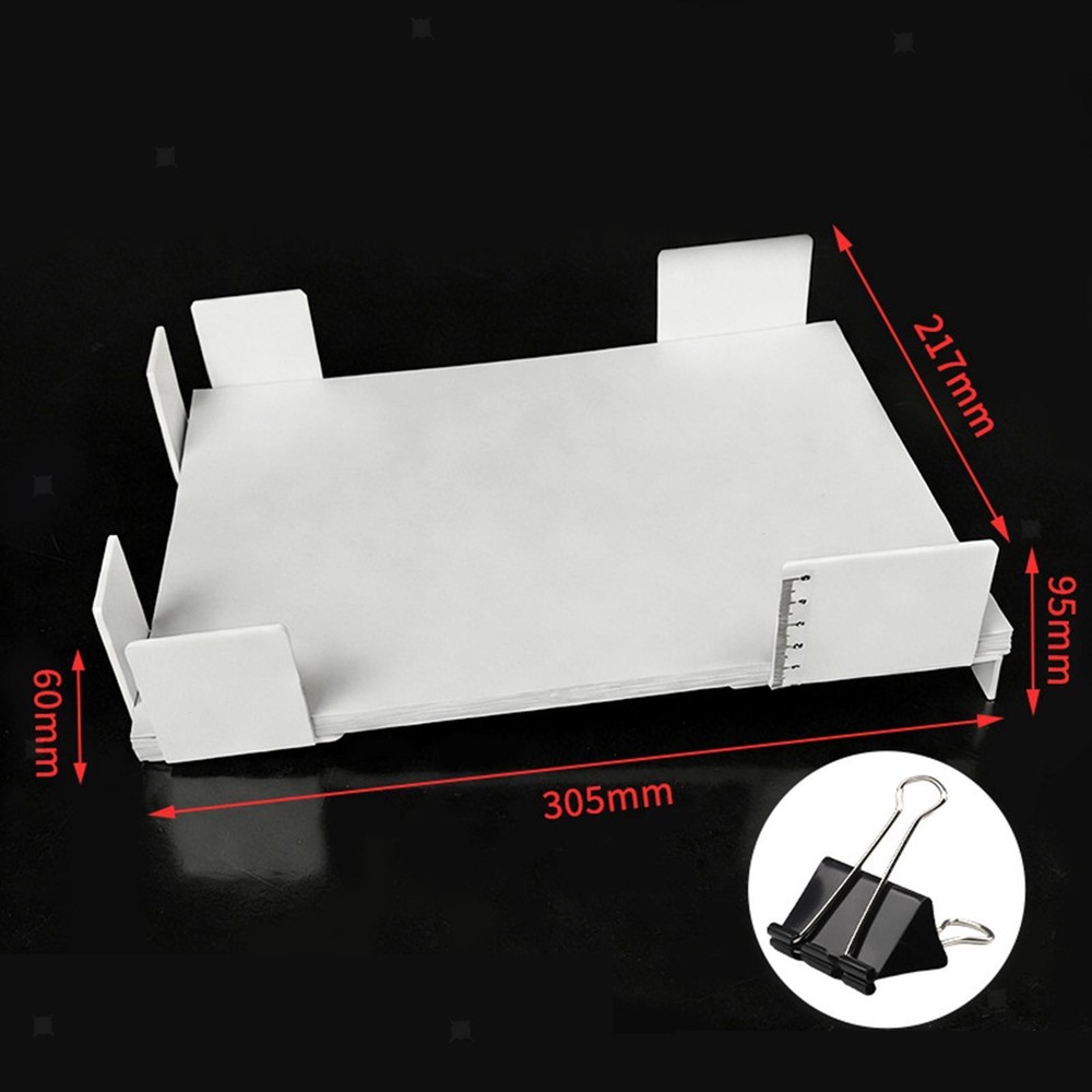 Thermal Binding Cover Thickness Gauge Efficient Professional Binding Tools
