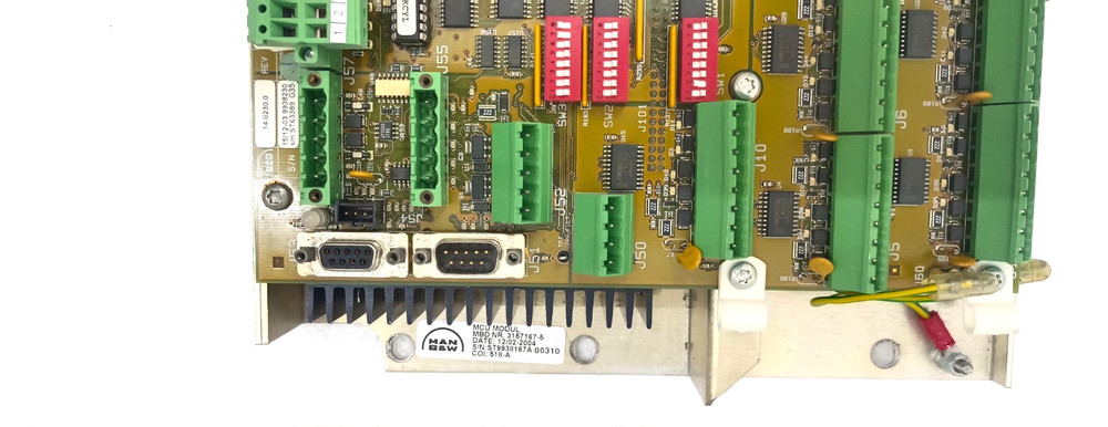 MAN B&W MCU MODULE 3157167-5 MAIN CONTROL UNIT FOR ENGINE L27/38