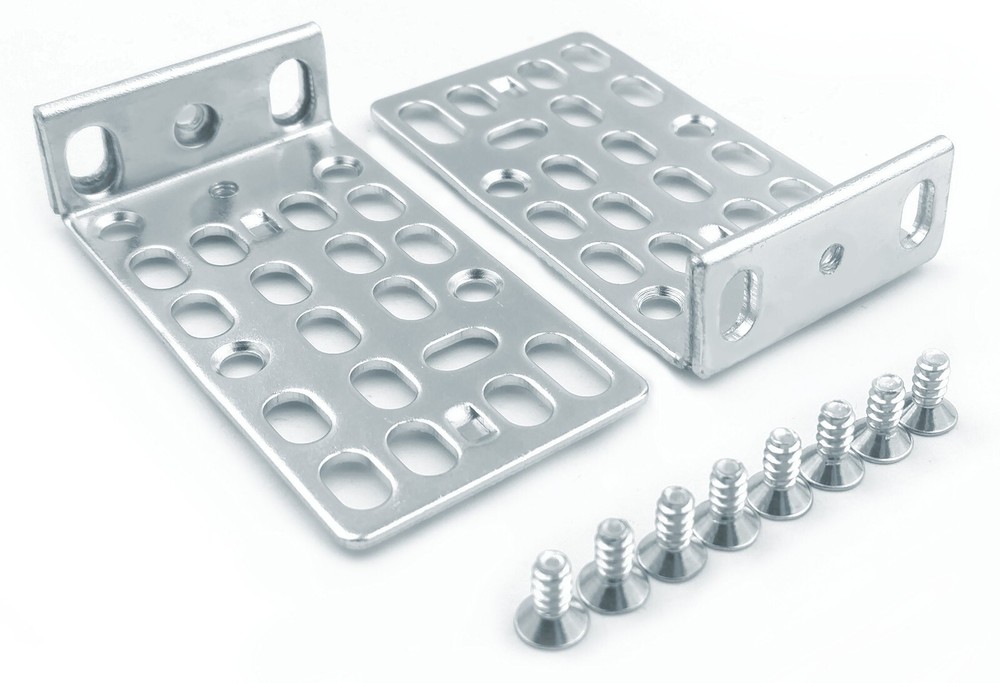 Lot of 6 STK-RACKMOUNT-1RU Switch Rack Mount