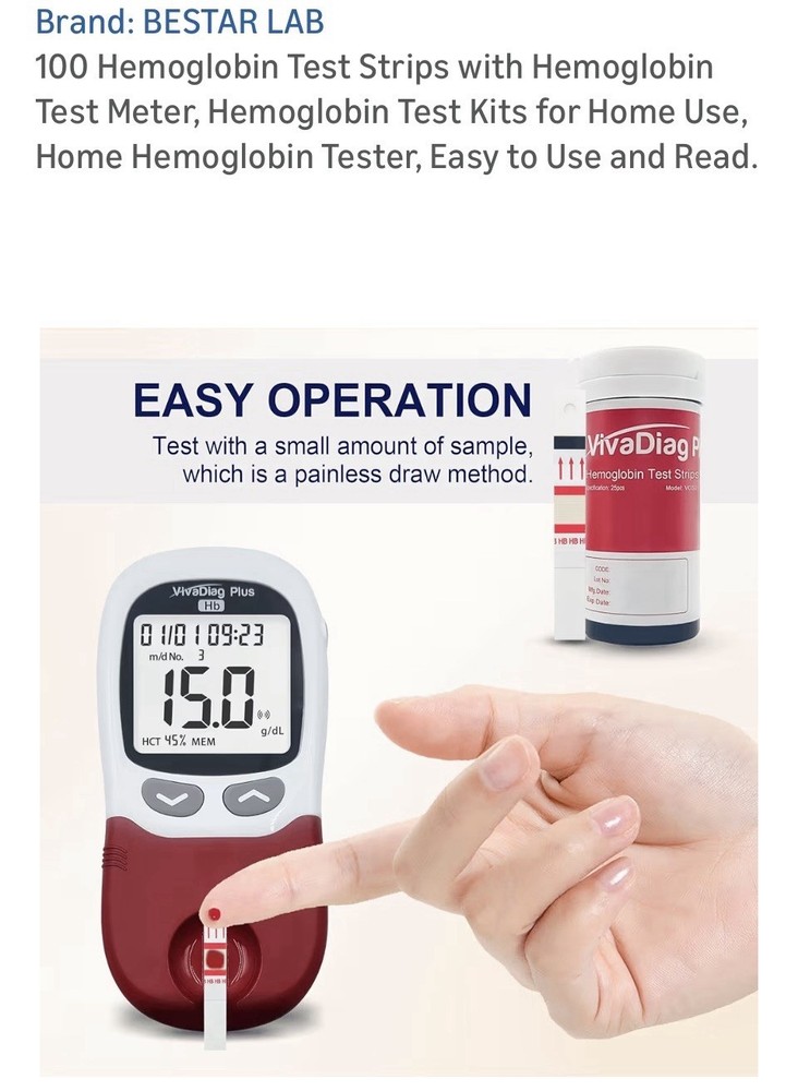 Hemoglobin Test Kits For Home Use