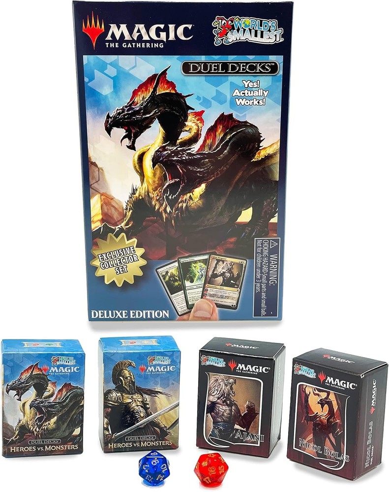 World's Smallest Magic: The Gathering Exclusive Collector Set Featuring...