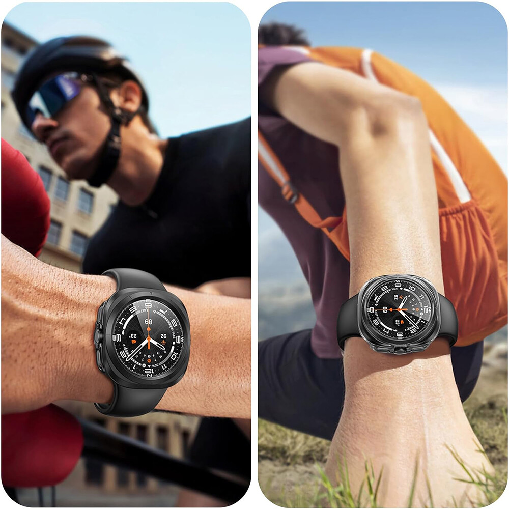 For Samsung Galaxy Watch Ultra 47mm Hard PC Case Screen Protector Full Coverage