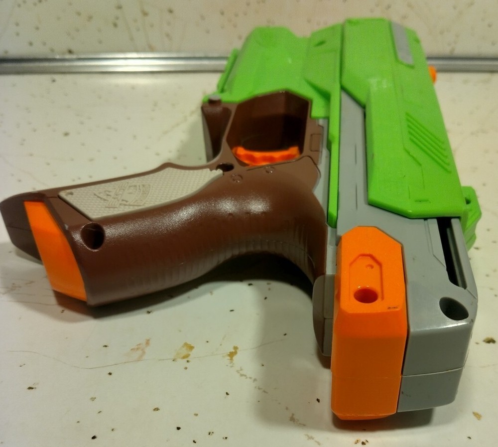 Nerf N-Strike Zombie Strike Side Strike Single Shot Working Tested No Bullets