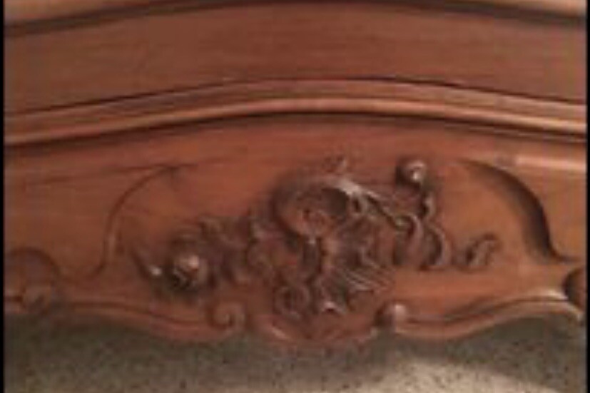 1800’s Solid Wood Antique French Armoire