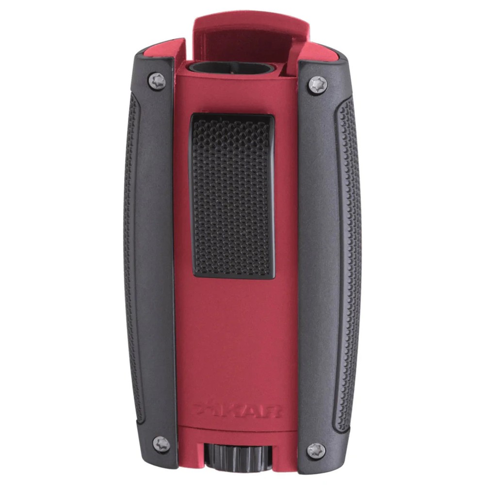 XIKAR® Turismo Double Jet-Flame Lighter Matte Red XI-558RD