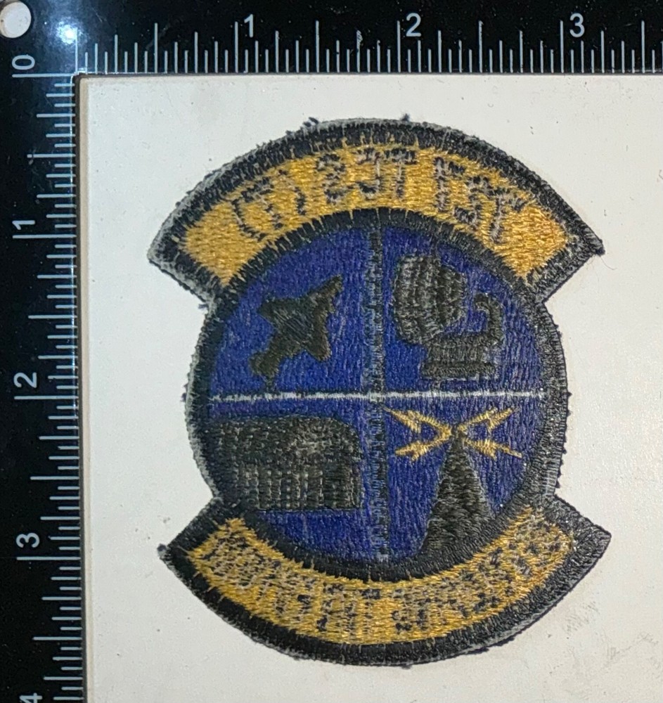 Cold War USAF US Air Force 727th TCS Tactical Control Squadron Test Patch