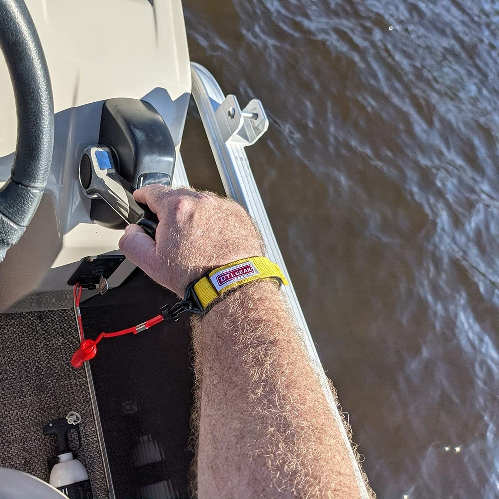 DTLgear Floating Wrist Strap for Tether Kill Switch / Lanyard -Choose your Color